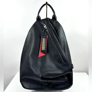 NWT Backpack women Shoulder David Jones High Quality Black